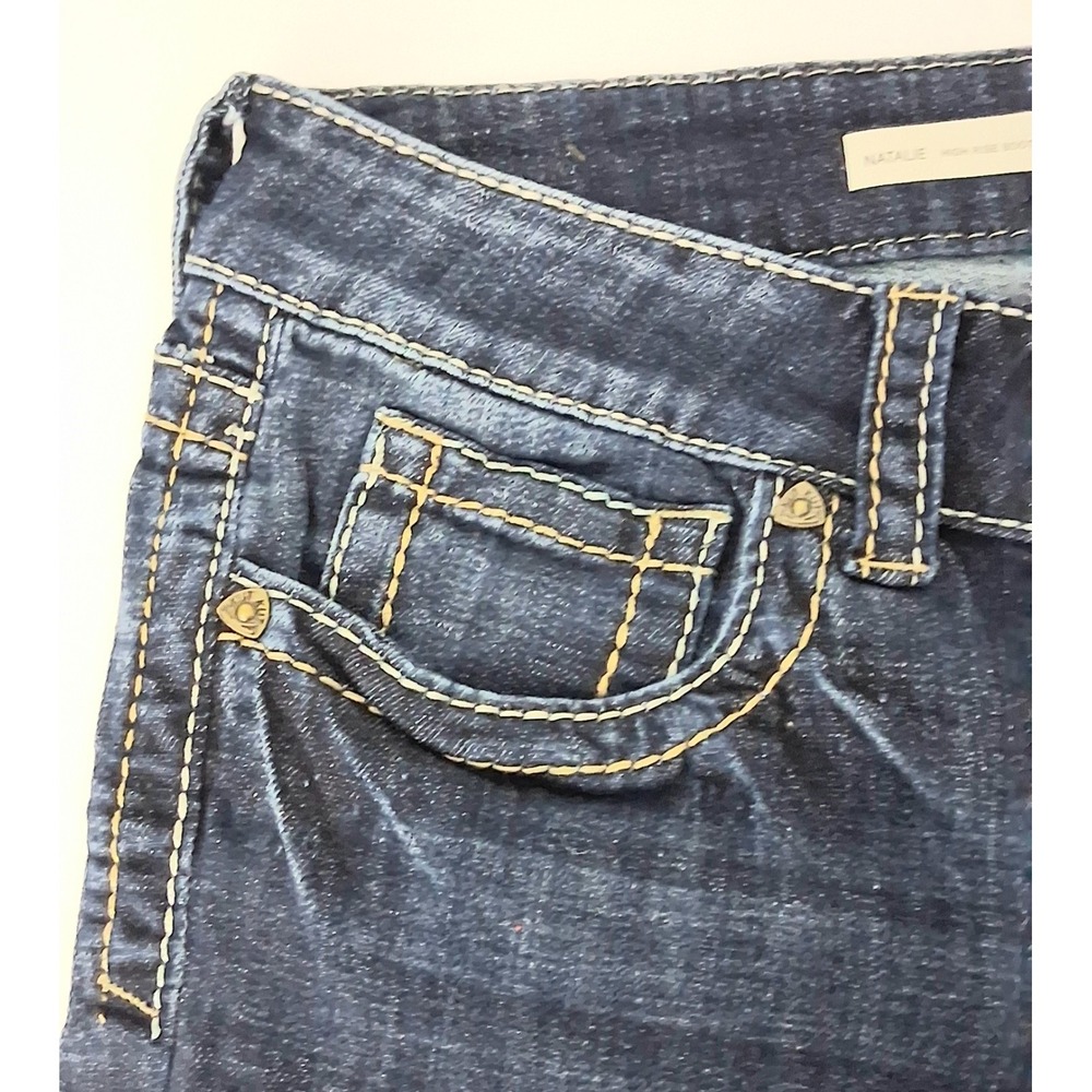 KUT From The Kloth Jeans Women's Size 14 Natalie High Rise Bootcut Thick Stitch - Picture 3 of 15